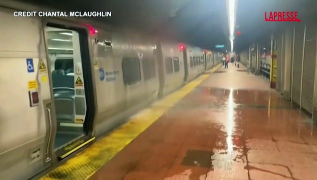 Tempesta su New York, allagata anche la Grand Central Station
