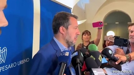 Marche, Salvini: Ricci? Non faccio il grillino a corrente alternata