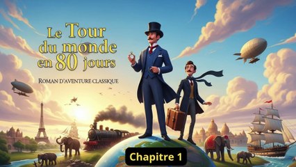 Chapitre 1 – Le pari fou de Phileas Fogg ! (Le Tour du monde en 80 jours)