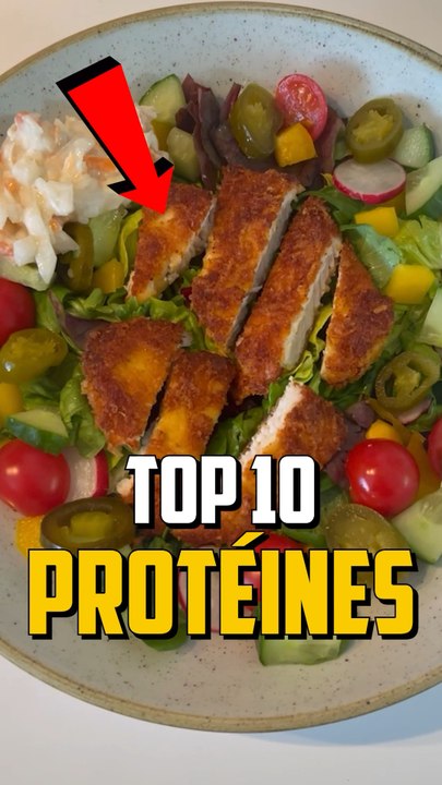 TOP 10 DES ALIMENTS LES PLUS PROTÉINÉS !