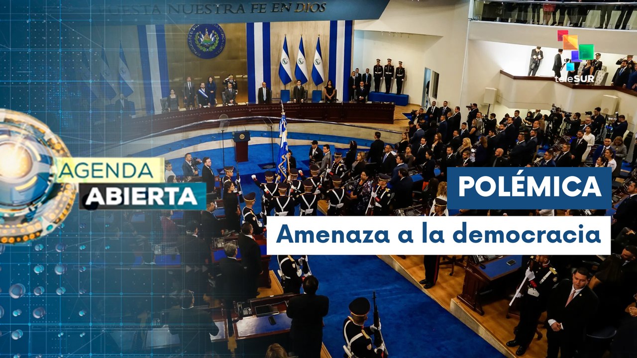 Agenda Abierta 01-08 Congreso salvadoreño aprueba reelección indefinida