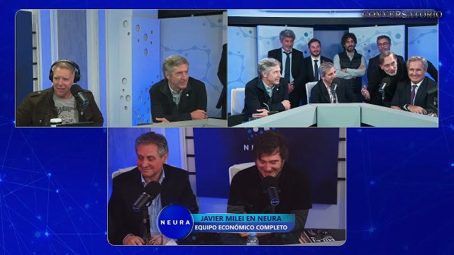 Milei y su equipo económico hicieron que Fantino les pregunte por la intervención oficial