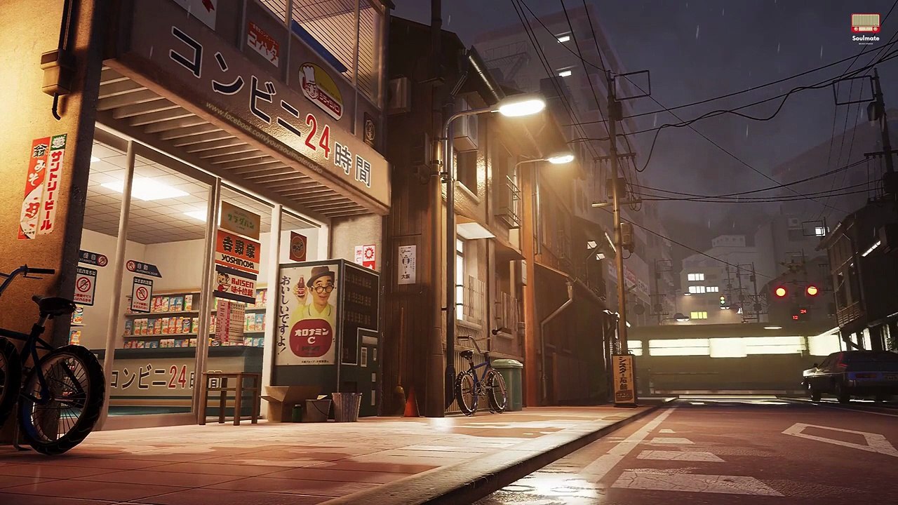 [Moonlit Rain] 1 Hour of Gentle Piano Music with Rain Sounds for Sleep, Reading, and Studying