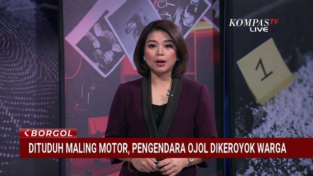 Disangka Komplotan Maling Motor, Pengemudi Ojol di Surabaya Dikeroyok Warga | BORGOL