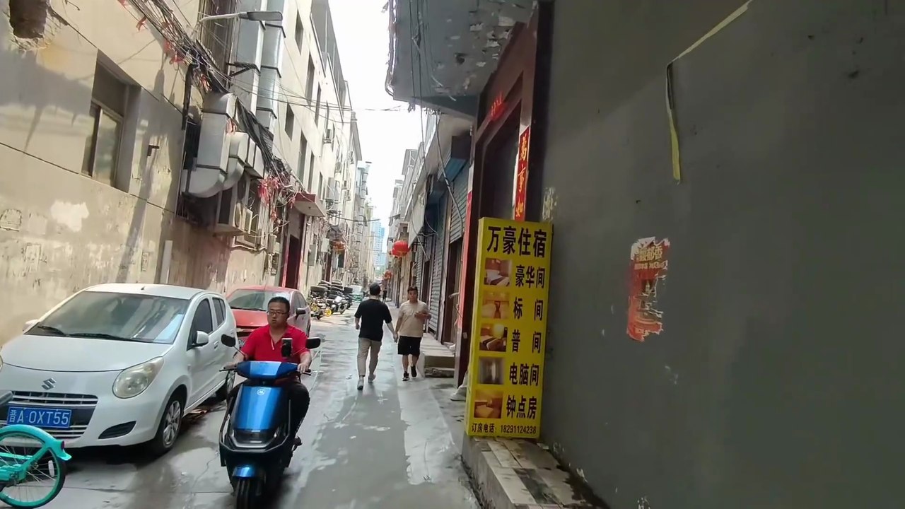 小姐姐太热情了，如何扛得住#城中村 #小巷子 #按摩