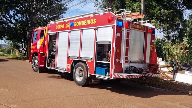Bombeiros são acionados para combater incêndio em 'canavial' no Bairro Brasília