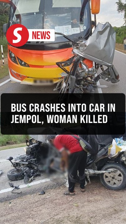 Bus driver loses control, kills woman in Jempol collision