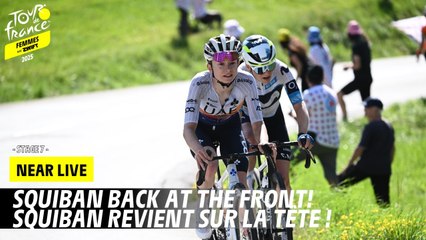 Squiban back at the front! - Stage 7 - Tour de France Femmes avec Zwift 2025