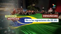 Movilizaciones en Brasil en rechazo a los aranceles de EE.UU.