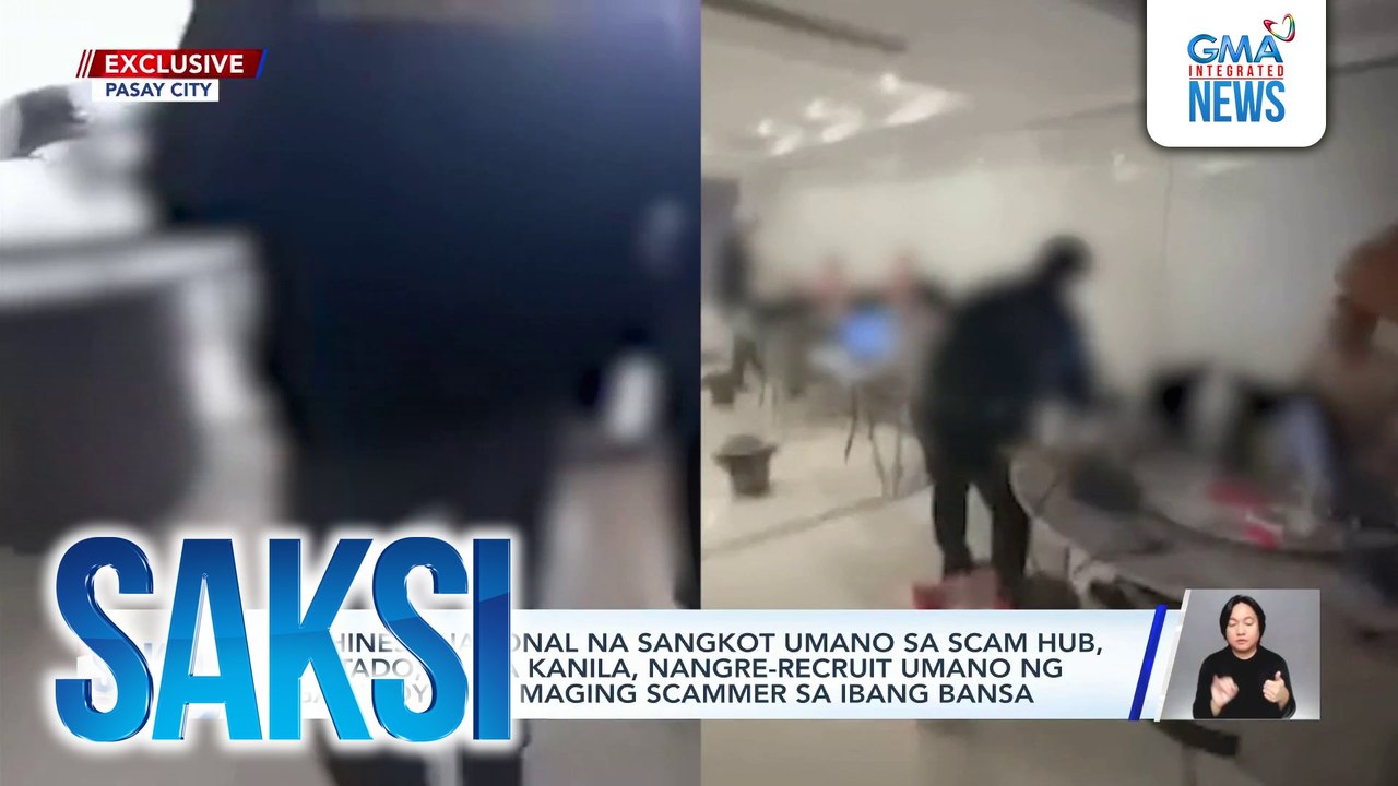 20 Chinese national na sangkot umano sa scam hub, arestado; isa sa kanila, nangre-recruit umano ng mga Pinoy para maging scammer sa ibang bansa | Saksi