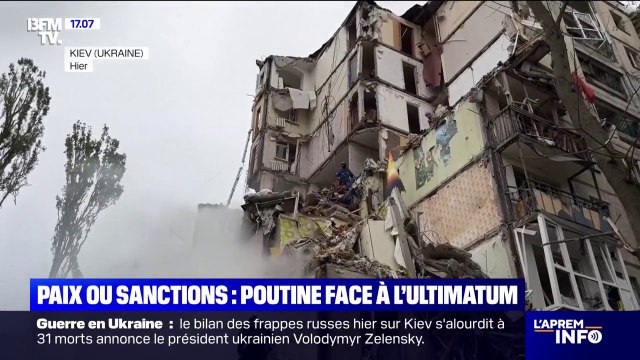 Guerre en Ukraine: la Russie continue d'attaquer l'Ukraine sans se préoccuper de l'ultimatum de Donald Trump