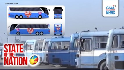 Love Bus, bibiyahe sa mga piling ruta tuwing peak hours; buong araw libre 'pag weekend at holiday, ayon sa DOTr | SONA