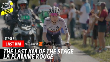 Last Km - Stage 7 - Tour de France Femmes avec Zwift 2025
