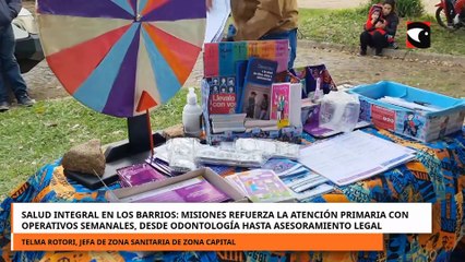 Misiones refuerza la atención primaria con operativos semanales