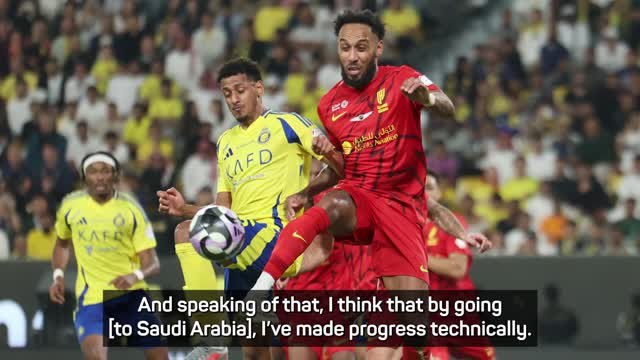 Aubameyang has no regrets over Saudi move