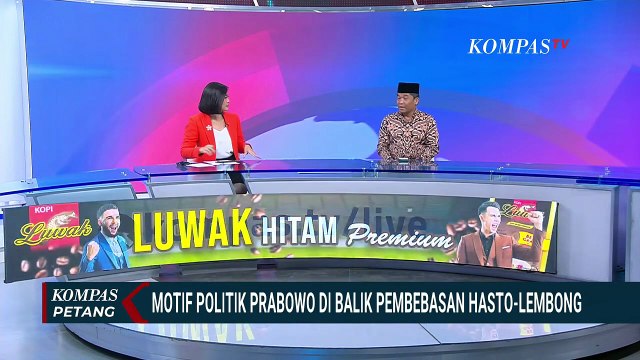 [FULL] Blak-Blakan! Motif Abolisi Tom-Amnesti Hasto: Prabowo 'Rayu' PDIP, Jadi Utang Budi?