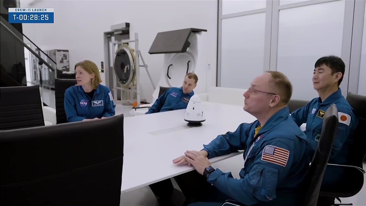 SpaceX launches joint astronaut crew to ISS in NASA's Crew-11 mission