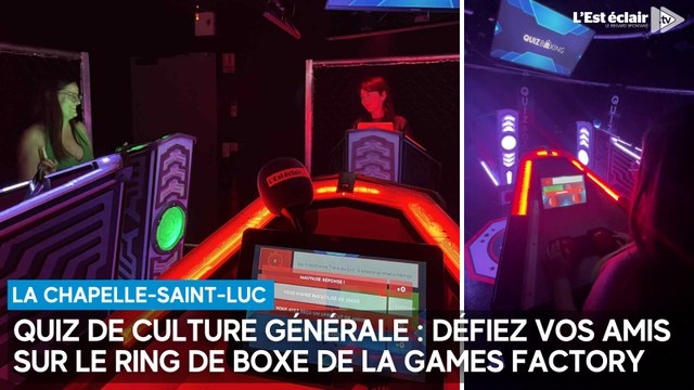 Questions de culture générale façon plateau TV : on a testé le quiz boxing de la Games Factory