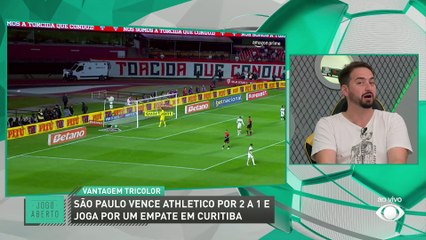 Debate Jogo Aberto: O Athletico-PR tem chance de reverter o resultado contra o São Paulo na Copa do Brasil?