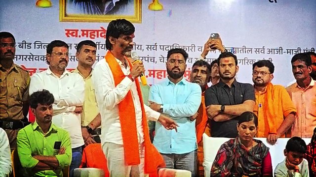 मुंडे बहिण-भावावर जरांगे टोकाचं बोललं, मराठा-दलित-मुस्लिमचा पुन्हा नारा...