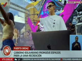 Bolívar | Juventud recibió con alegría a artistas nacionales en la Ruta Live Bachiller 2025