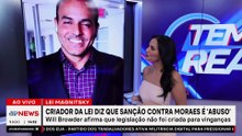 Criador da lei Magnitsky critica sanções contra Alexandre de Moraes | TEMPO REAL