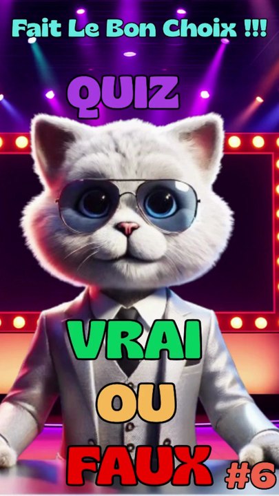 Connaissances Générales : Vrai ou Faux, à vous de jouer ! #quiz #culture #vraioufaux #pourtoi