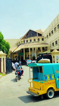 Beautiful View of sir Ganga Ram Hospital Lahore