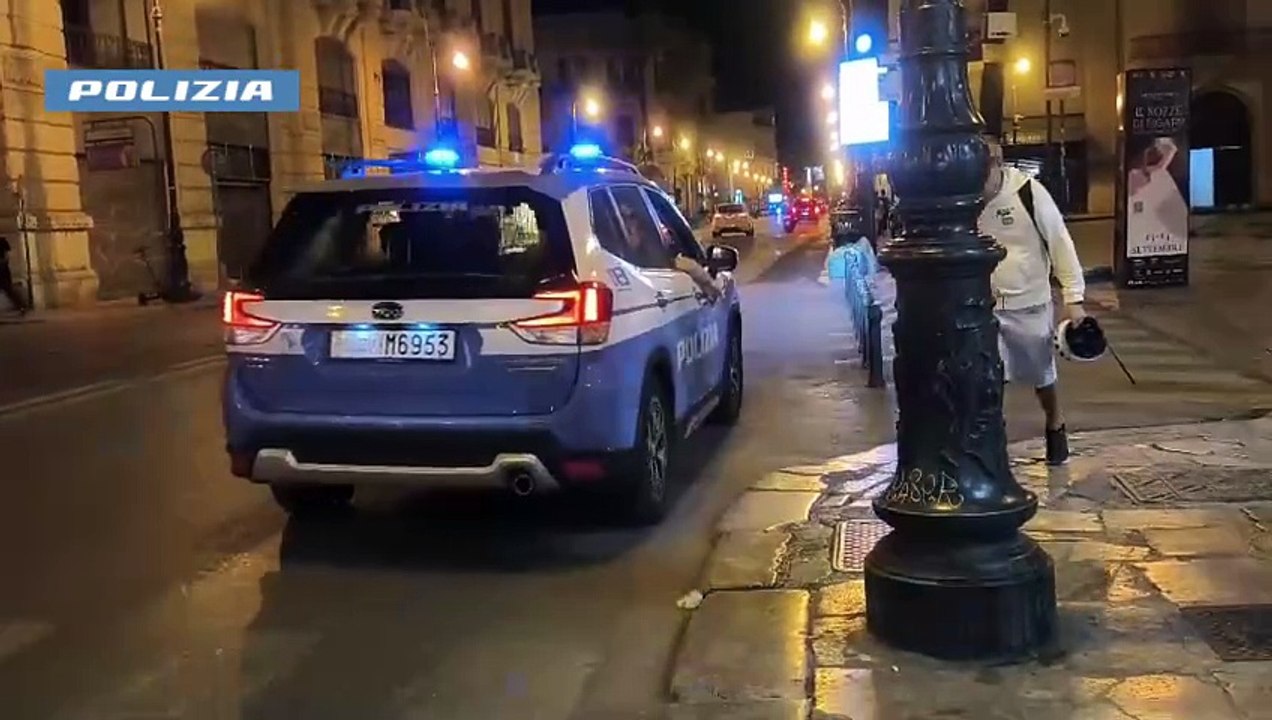 Palermo, aumentano le forze dell'ordine a presidio del centro storico