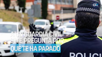 Soy abogado y esto es lo que debes responder a un Guardia Civil si te pregunta por qué te ha parado