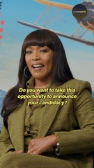 Angela Bassett 4 President: The Actress Responds To Portraying The Commander In Chief Twice In One Year #shorts