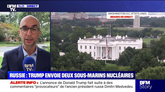 Envoi de deux sous-marins nucléaires: une réponse aux déclarations hautement provocatrices de Dmitri Medvedev , selon Donald Trump