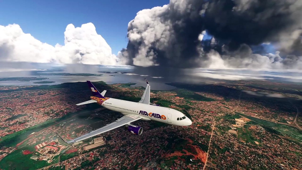 MSFS 2024 A320 FÉNIX AIR CAIRO ATTERRO HUEN ILS Y RWY17 BETA1A TRANS ETKUL