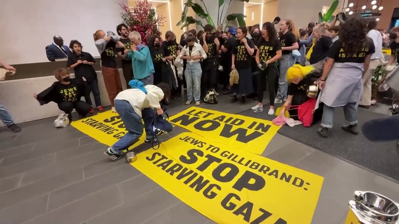 Jewish Voice for Peace STORMS NY Senators’ Offices Over Arms to Israel