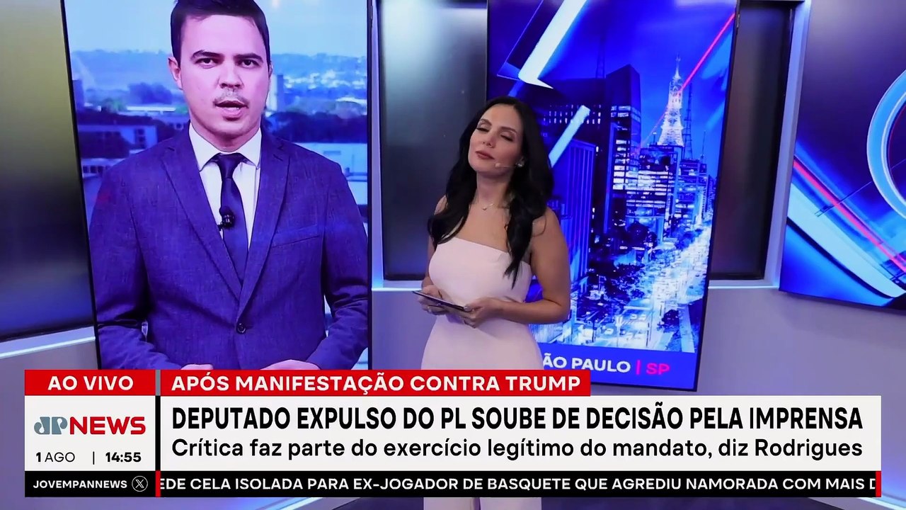 Antônio Carlos Rodrigues diz que soube de sua expulsão do PL pela imprensa | TEMPO REAL