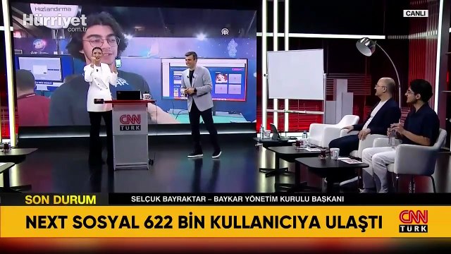 Selçuk Bayraktar CNN Türk'te Next Sosyal'e dair detayları anlattı