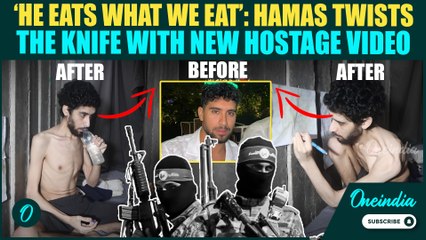 Hamas Releases BONE-CHILLING VIDEO of Hostage Evyatar David; ‘Before-and-After’ Images Spark Outrage