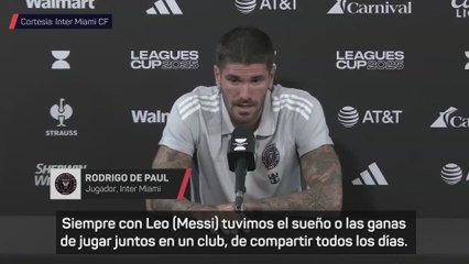 De Paul: "Me hubiese encantado ganar un título con el Atlético"