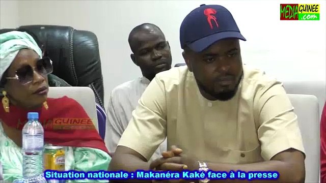 Situation nationale : Makanéra Kaké face à la presse