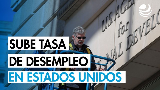 La tasa de desempleo en Estados Unidos sube a 4.2% en julio