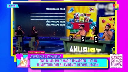 ONELIA Y MARIO JUEGAN AL MISTERIO CON SU EVIDENTE RECONCILIACIÓN | Willax