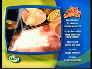 Eek!Stravangza/Bad Dog FOX Family Split Screen Credits