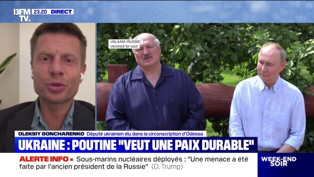 Guerre en Ukraine: pour Oleksiy Goncharenko, député ukrainien, Poutine veut continuer la guerre, il veut continuer à tuer les Ukrainiens