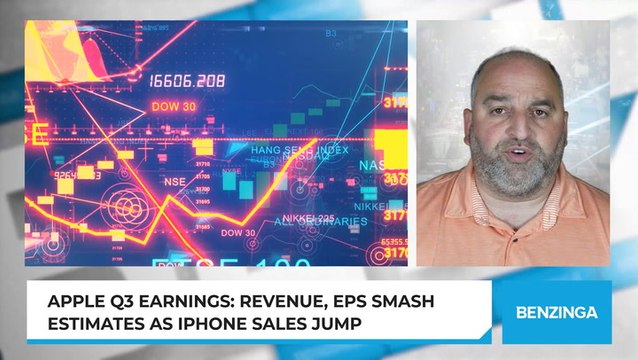 Apple Q3 Earnings: Revenue, EPS Smash Estimates As iPhone Sales Jump