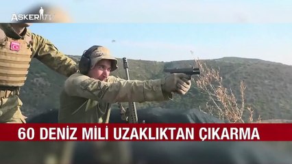 Amfibi Deniz Piyadeleri Çıkarma Tatbikatı Foça’da Güç Gösterisi