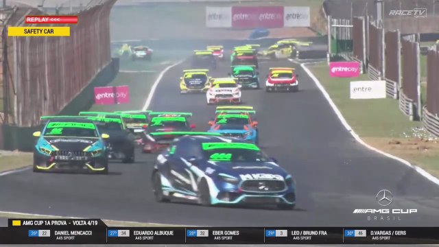 AMG Cup Brasil 2025 Interlagos Race 1 Big Crash