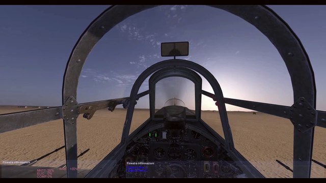 Hawker Hurricane mk IIC RAF dogfight vs AerMacchi c 202 Folgore IL⭐2 DW