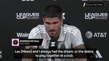 De Paul and Messi 'always dreamed of playing together' at club level