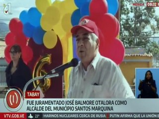 Mérida | José Otalora es juramentado como alcalde del mcpio. Marquina para gobernar junto al pueblo