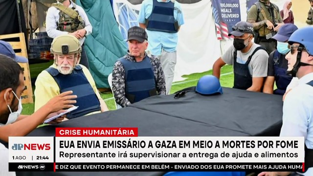 EUA envia emissário a Faixa de Gaza em meio a mortes por fome
